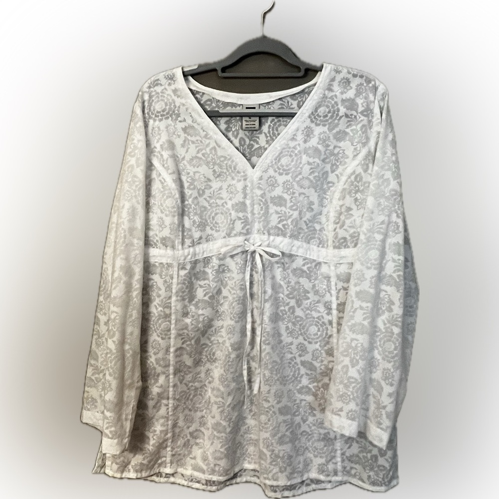 REI white tunic